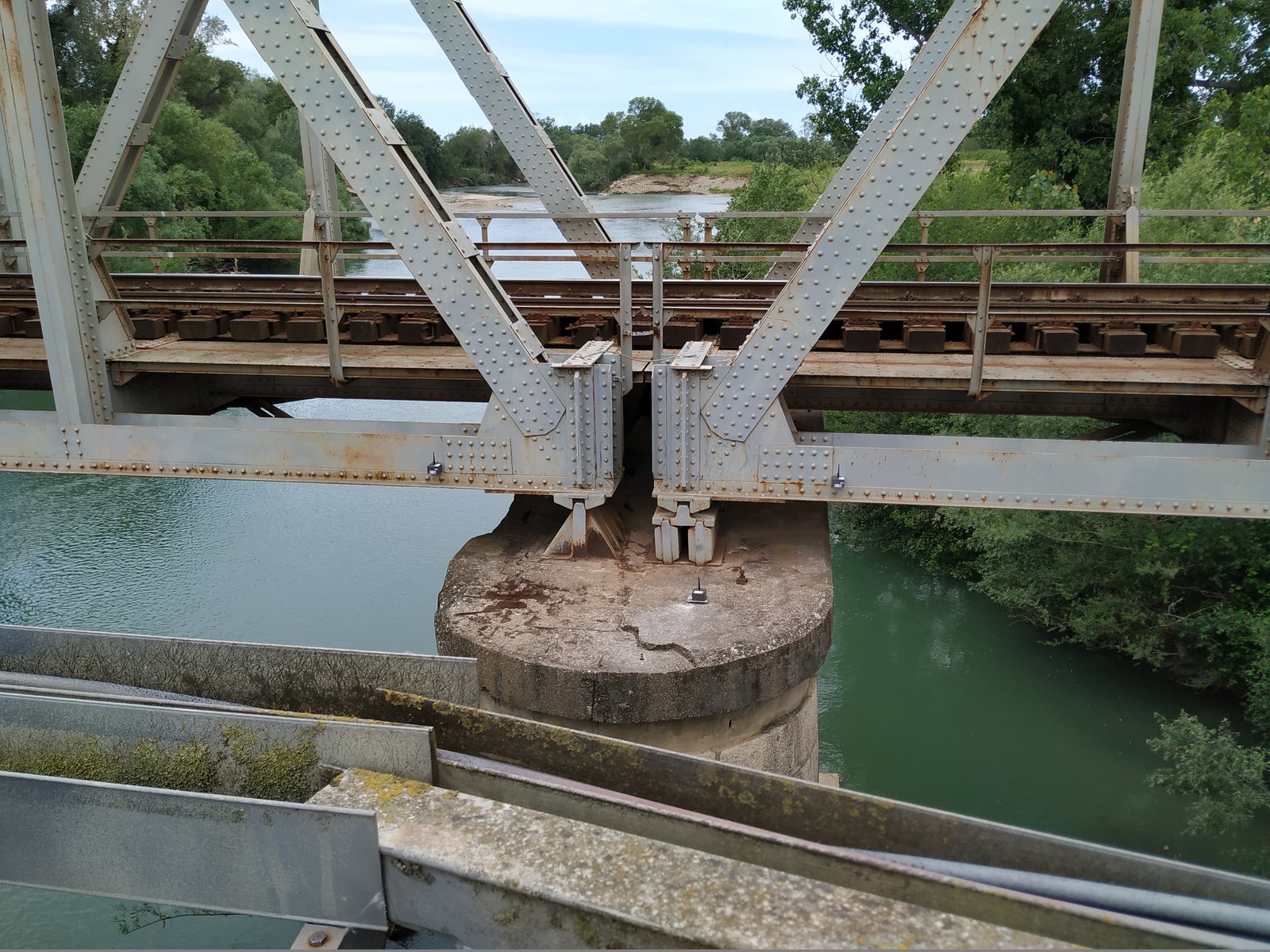 RFI - Monitoraggio del ponte sul fiume Sele